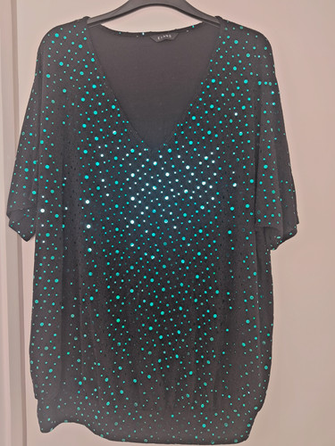 Womans evans black green - evans,