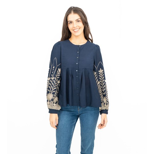 Womens seasalt navy - top, high