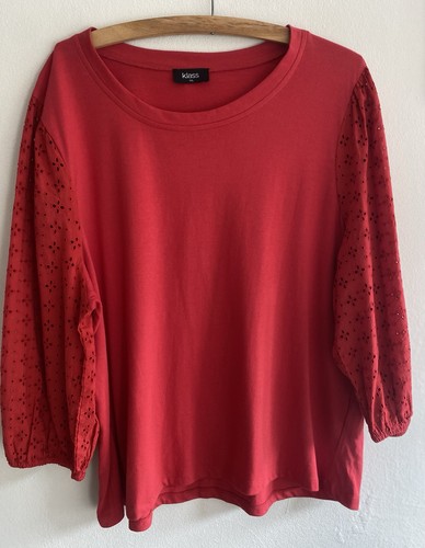 Klass red broderie anglaise - klass,