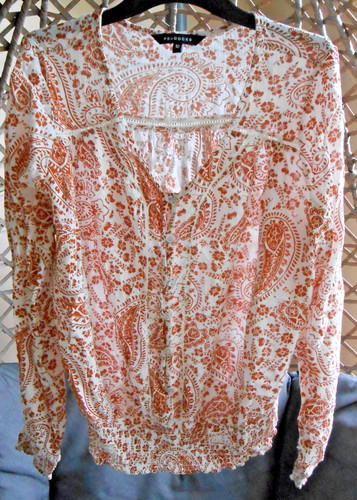 Ladies long sleeved - sleeved, blouson