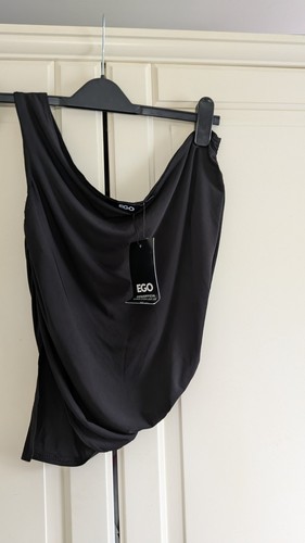 Ego black one shoulder - ego,
