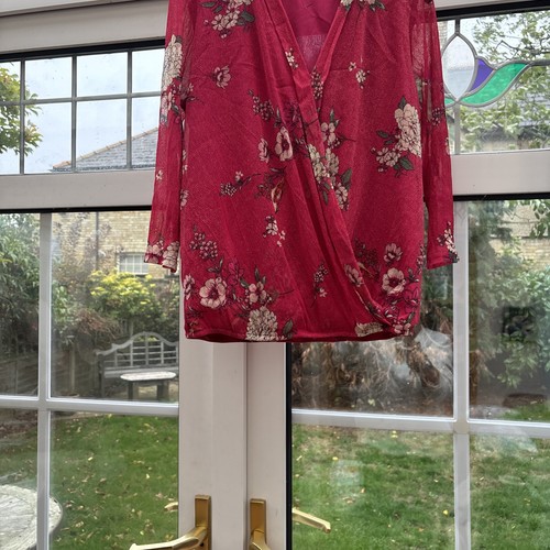 Ladies size 10 - m&co, red