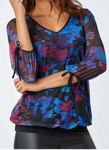 Roman originals blue floral - roman,