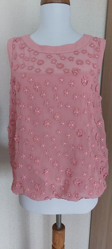 George pink embellished floral