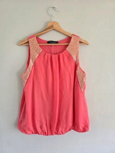 Dorothy perkins coral sequin - coral,
