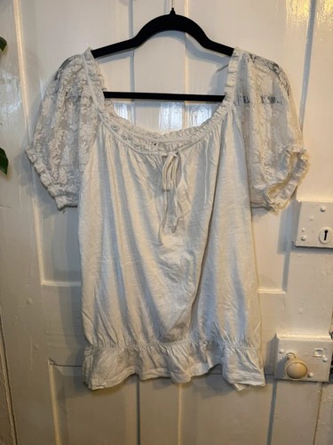 Y2k next cotton lace sleeve - y2k,