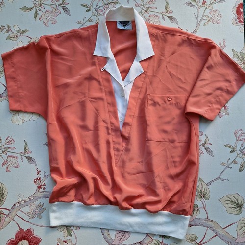 Vintage 80s jacques vert peach - 80s,