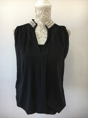 Moda black sleeveless stretch - black,