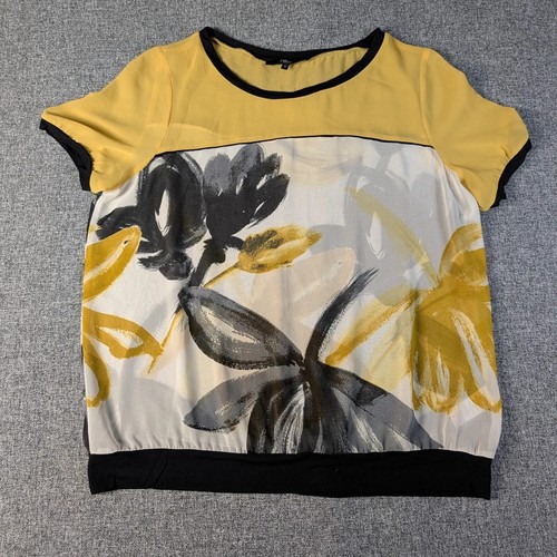 Next mustard black floral - mustard,