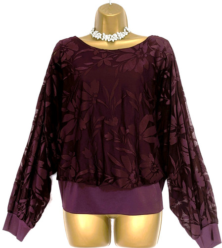 Roman purple plum - plum, floral