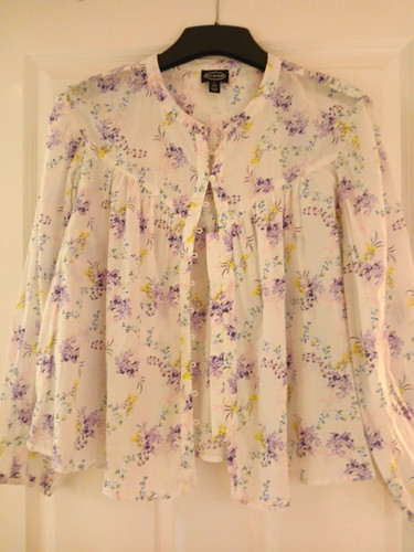 Scoop white floral - scoop, boho