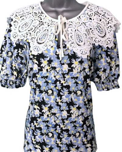 Monsoon vintage lace collar - lace,
